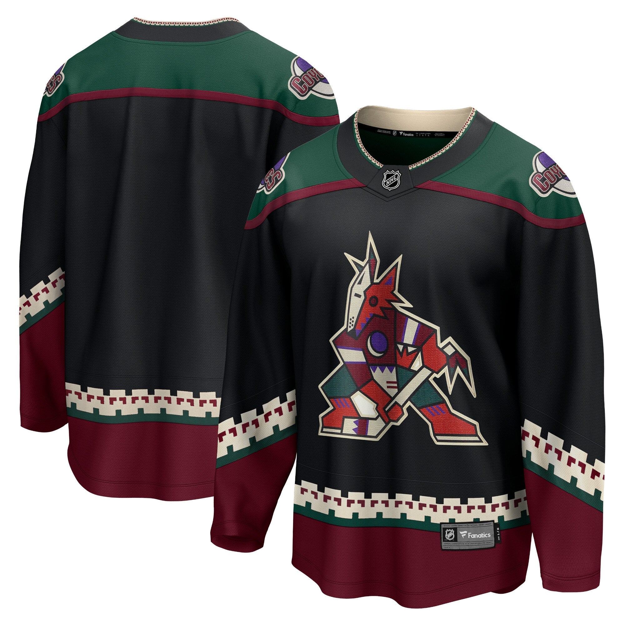 NHL Arizona Coyotes Youth Fanatics Breakaway Alternate Jersey