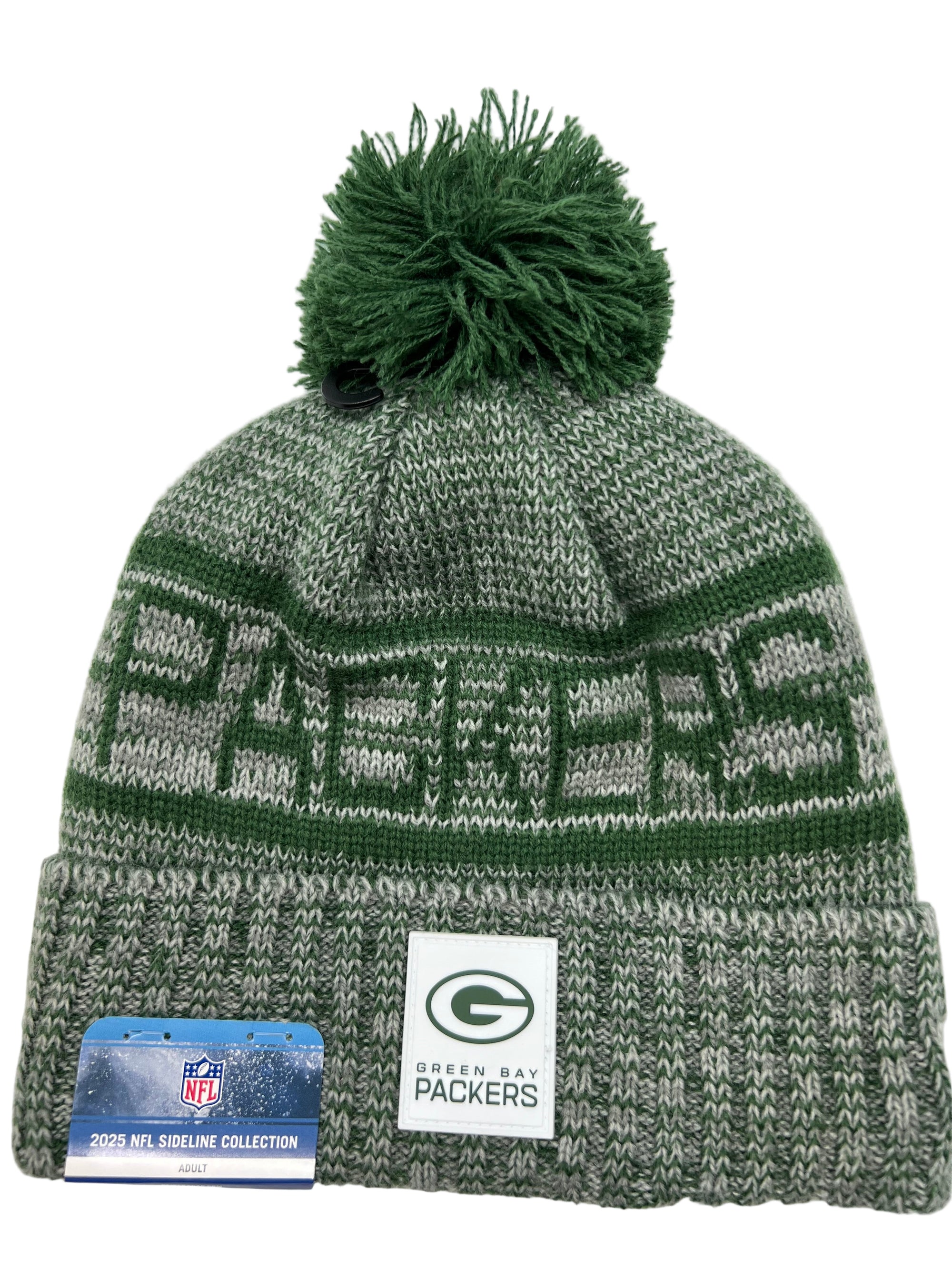 NFL Green Bay Packers '25 New Era Sideline Sports Knit Toque