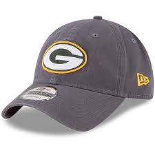 NFL Green Bay Packers Core Classic (Graphite) 9Twenty New Era Adjustable Hat