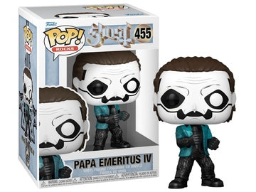 Funko Pop Rocks  Papa Emeritus IV (Glitter)  #455 - Ghost