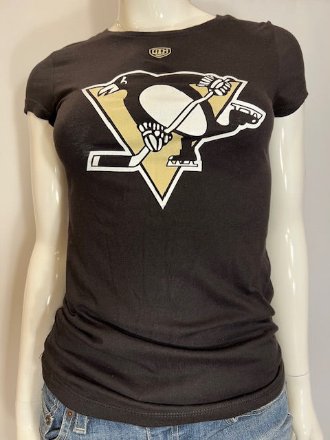 NHL Pittsburgh Penguins Women's OTH  Logo Tee (online only)