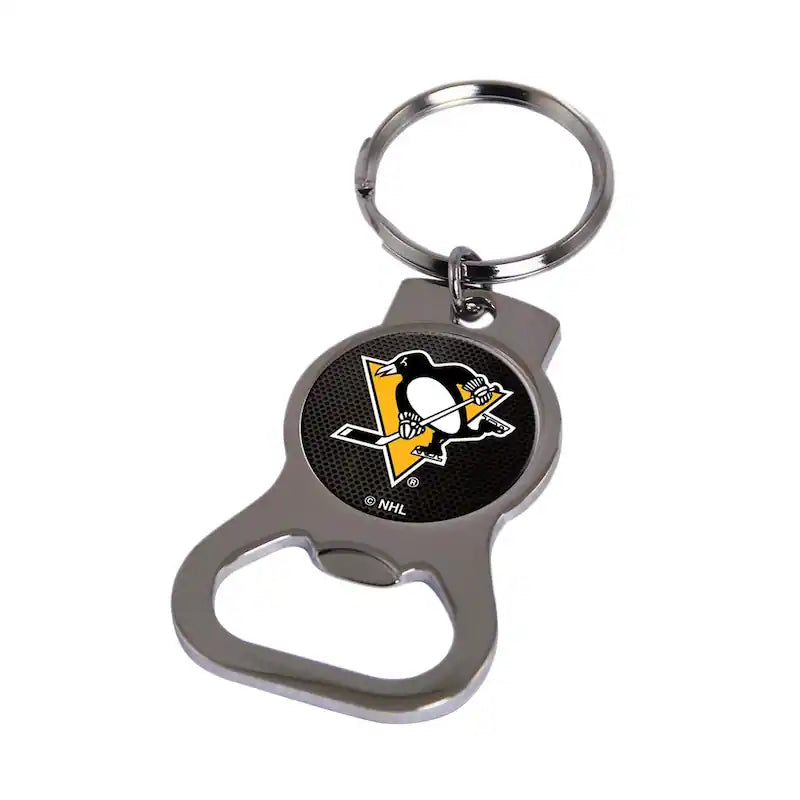 NHL Pittsburgh Penguins Bottle Opener Keychain