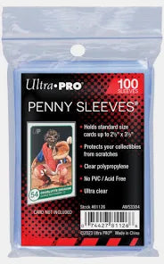 Ultra Pro 100 Penny/Card Sleeves  (100 ct)