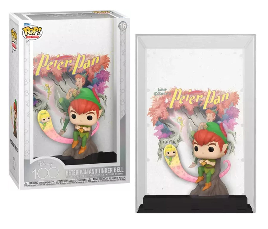 Funko POP Movie Poster Peter Pan & Tinker Belle #16 -Disney 100