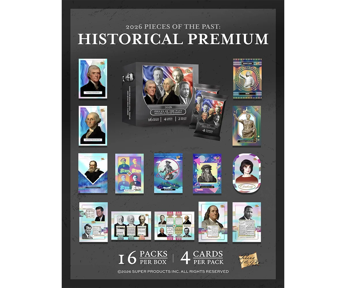 2026 Pieces of The Past Historical Premium Edition Hobby Box (sealed)