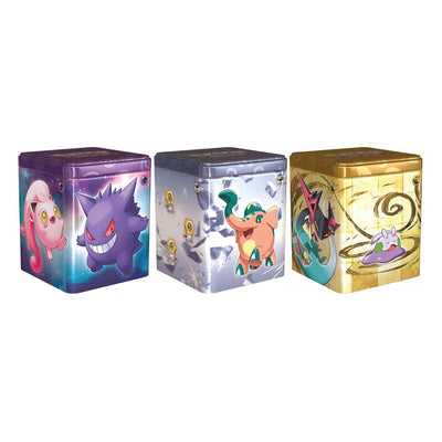 Pokemon 2024 Stacking Tin (Scarlet & Violet)   -various colours (price per tin)