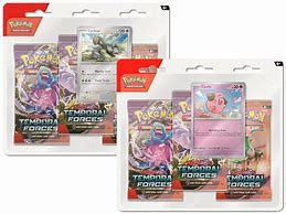 Pokemon Scarlet & Violet Temporal Force "3 pack" Blister Packs