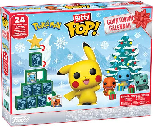 Funko Bitty Pop Pokemon Countdown Calendar (24pc.)