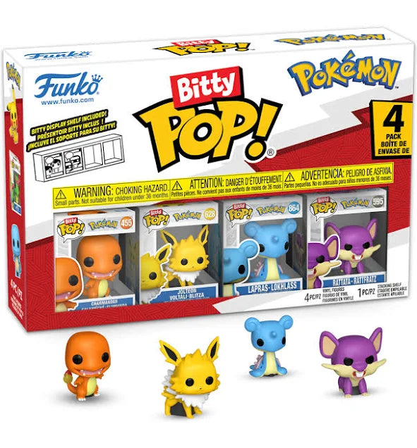 Pokemon Bitty POP- 4 Pack -Charmander (price per box)