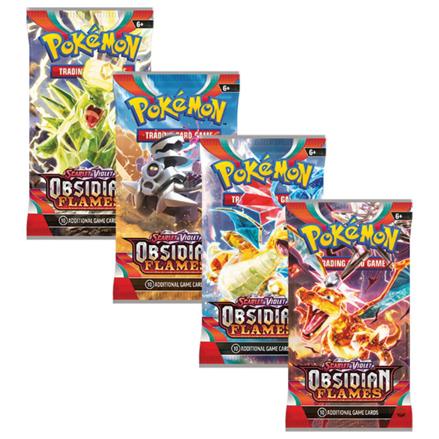 Pokemon Scarlet & Violet Obsidian Flames Booster Pack (price per pack)