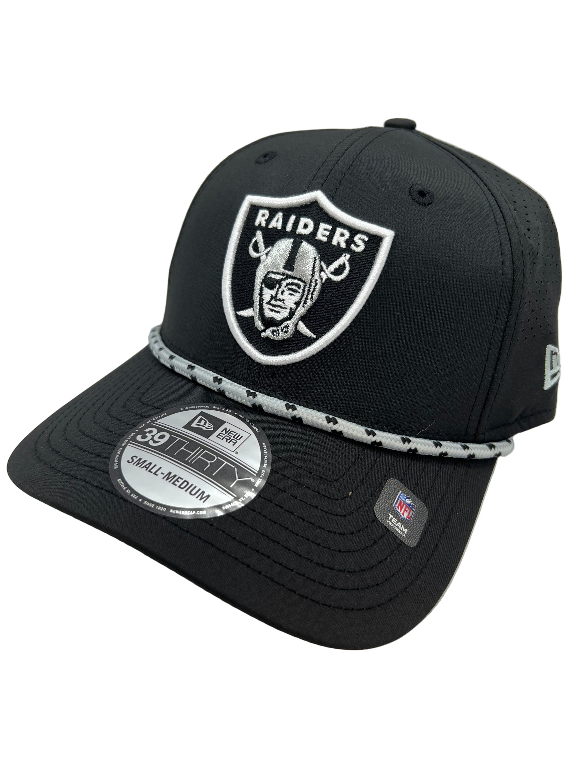 NFL Las Vegas Raiders 3930 New Era Performance with Rope Flex