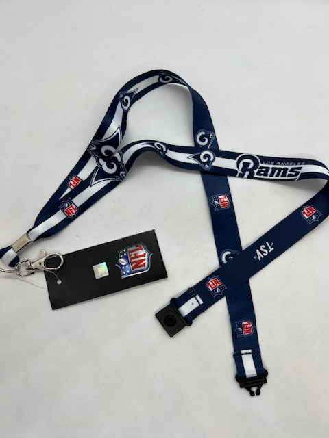 NFL Los Angeles Rams Sublimated Lanyard