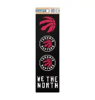 NBA Toronto Raptors 4 piece Sticker Sheet