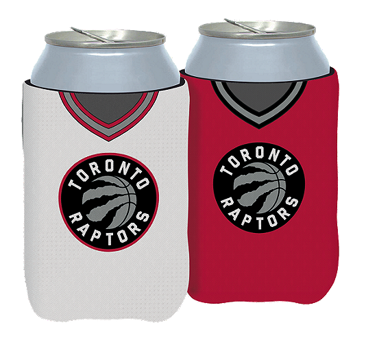 NBA Toronto Raptors Can Cooler Neoprene  2-sided (& reversible)