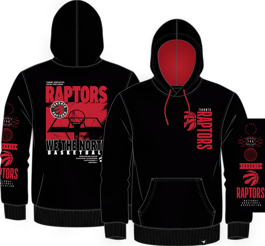 NBA Toronto Raptors Fanatics Game Time Hoodie