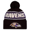 NFL Baltimore Ravens '24 New Era Sideline Sports Knit Toque