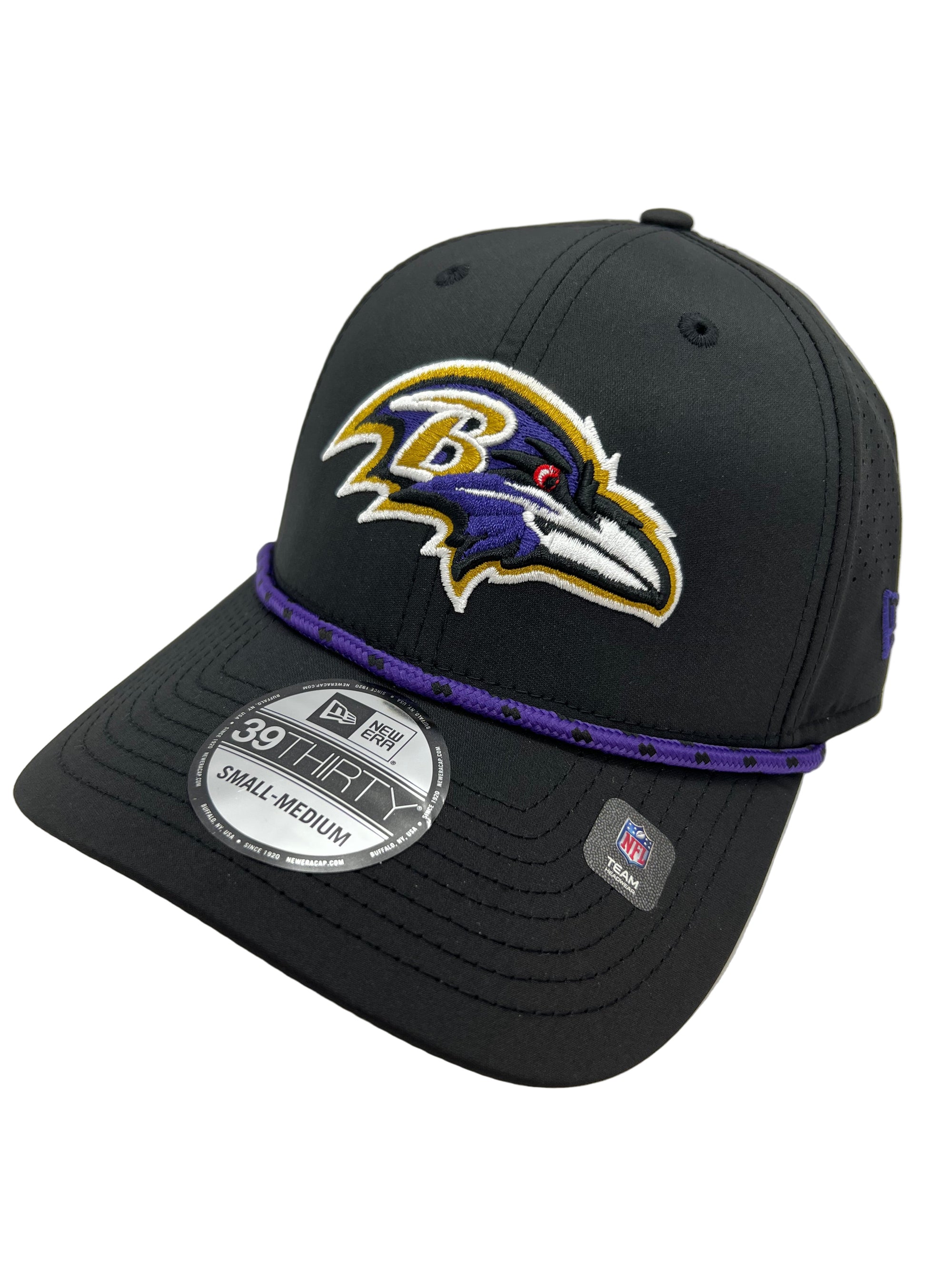 NFL Baltimore Ravens 3930 New Era Performance with Rope Flex