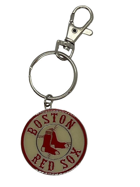 MLB Boston Red Sox Logo Keychain