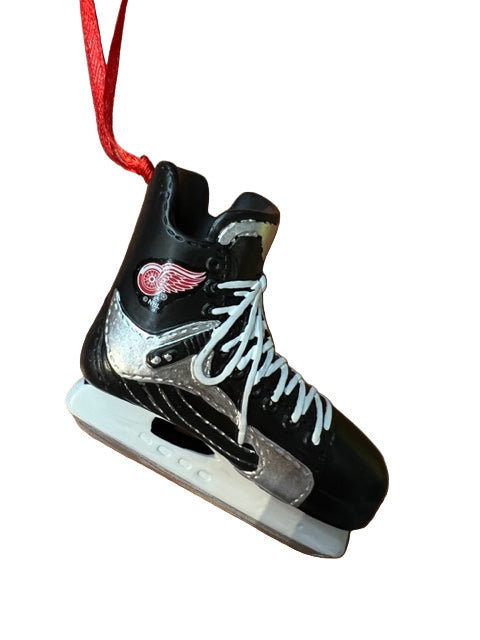 NHL Detroit Red Wings Skate Ornament