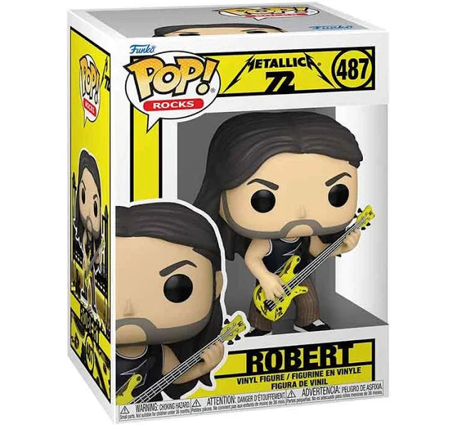 Funko POP Rocks Robert #487 Metallica 72