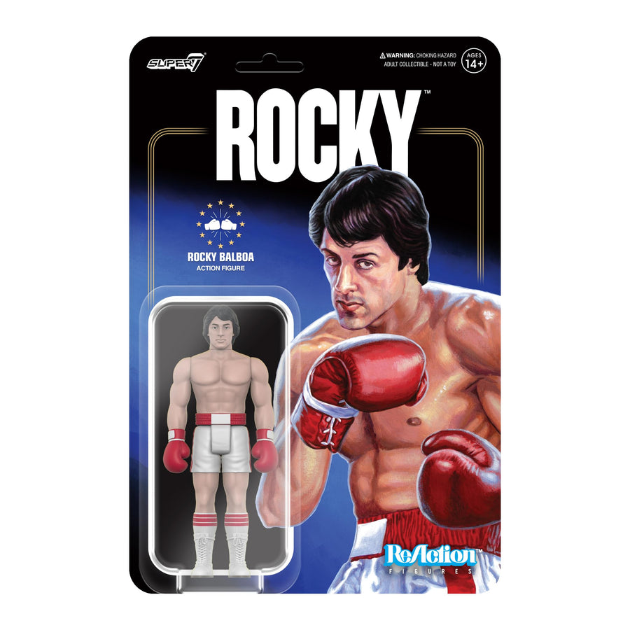 Rocky Balboa 3.75” Action Figure  - Super7 Reaction