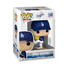 Funko POP Roki Sasaki #135-Los Angeles Dodgers