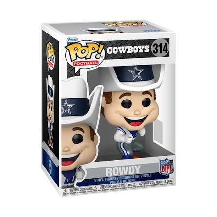 Funko POP NFL Mascot Rowdy #314 Dallas Cowboys