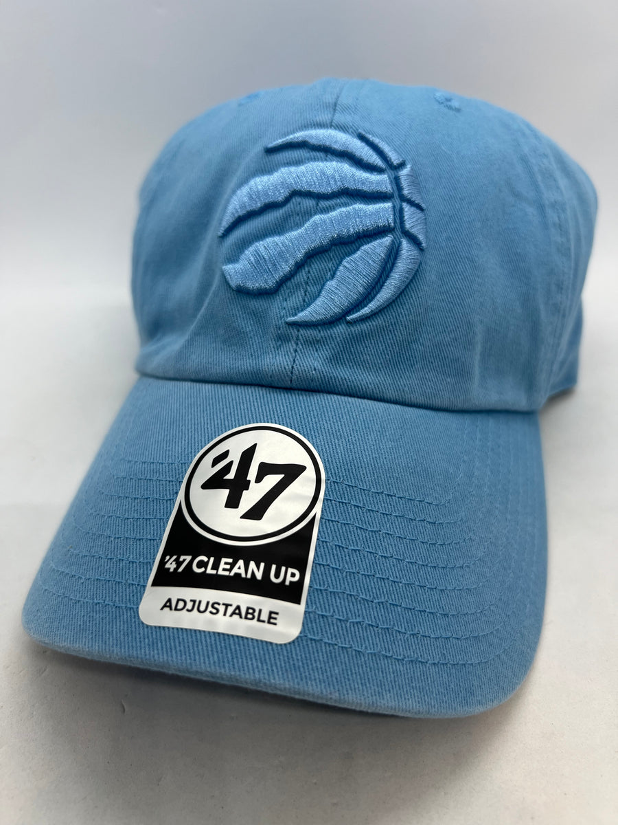 NBA Toronto Raptors 47 Brand Clean Up Hat (light blue)