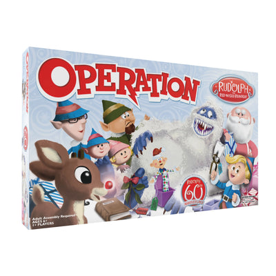 Rudolph The Red Nosed Reindeer Operation Board Game - 60th Anniversary