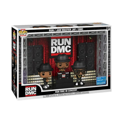 Funko POP Deluxe Moment Run DMC in Concert #01 (Run / Jam Master Jay / DMC (small inperfection -see pics)