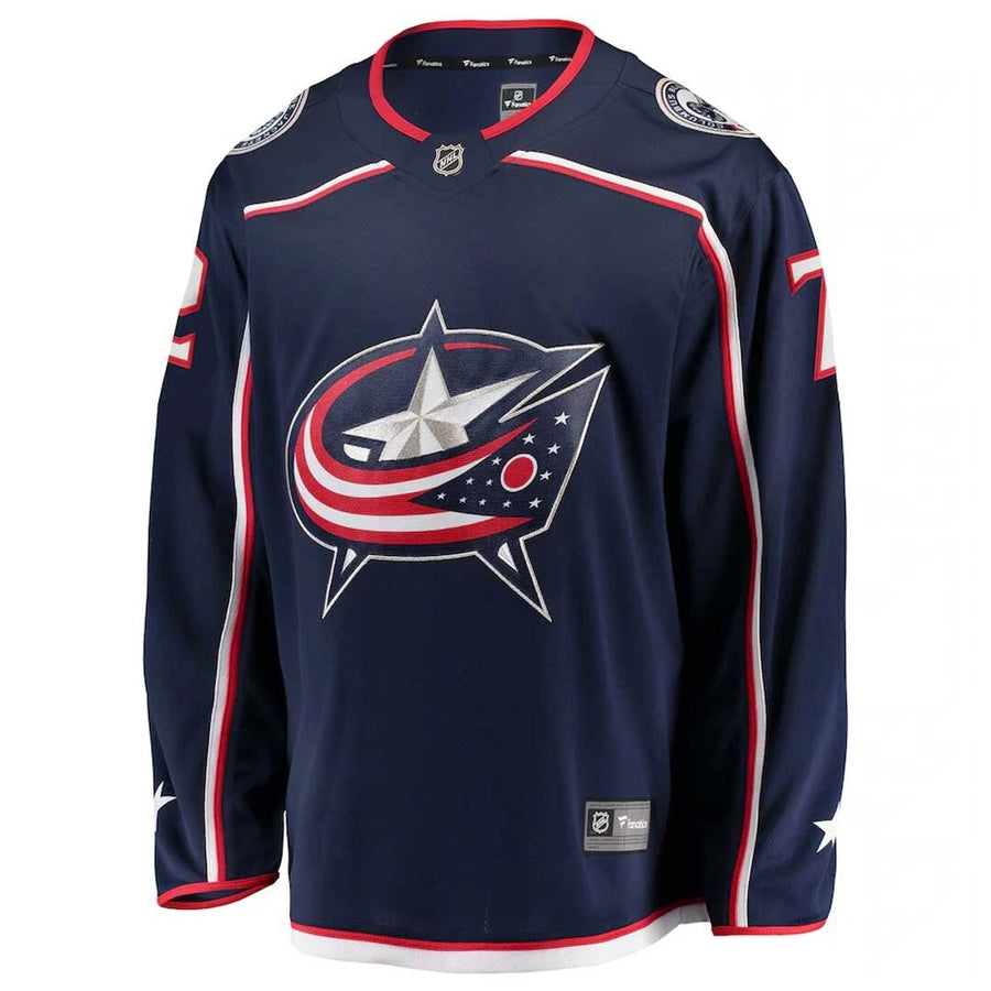 NHL Columbus Blue Jackets Youth Fanatics Bobrovsky #72 Breakaway Jersey (Sale)