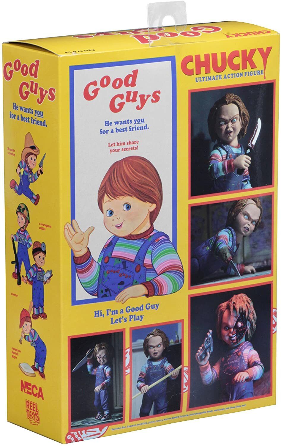Child's Play Good Guys 4" Ultimate Chucky Action Figure - NECA & Reel Toys