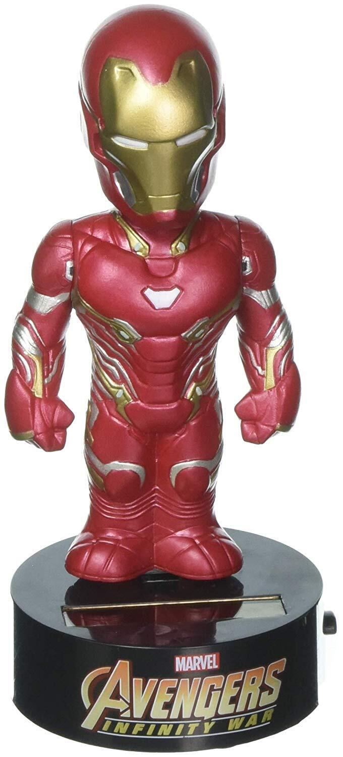 NECA BODY KNOCKERS SOLAR POWERED THE INVINCIBLE IRON MAN