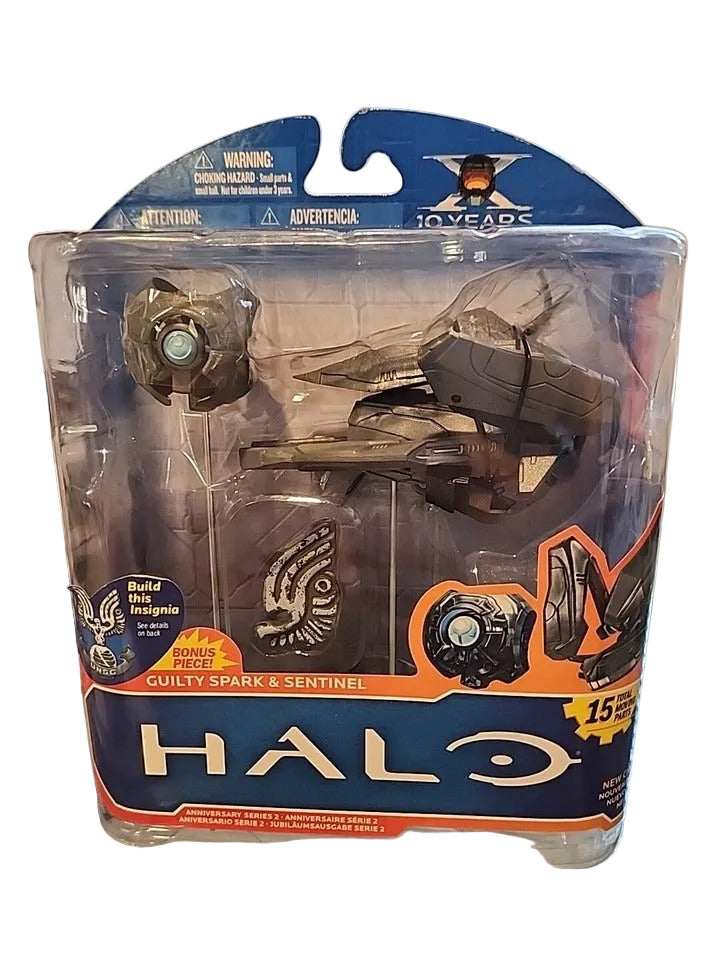 Halo 10th Anniversary Series 2 - Guilty Spark & Sentinel Action Figure