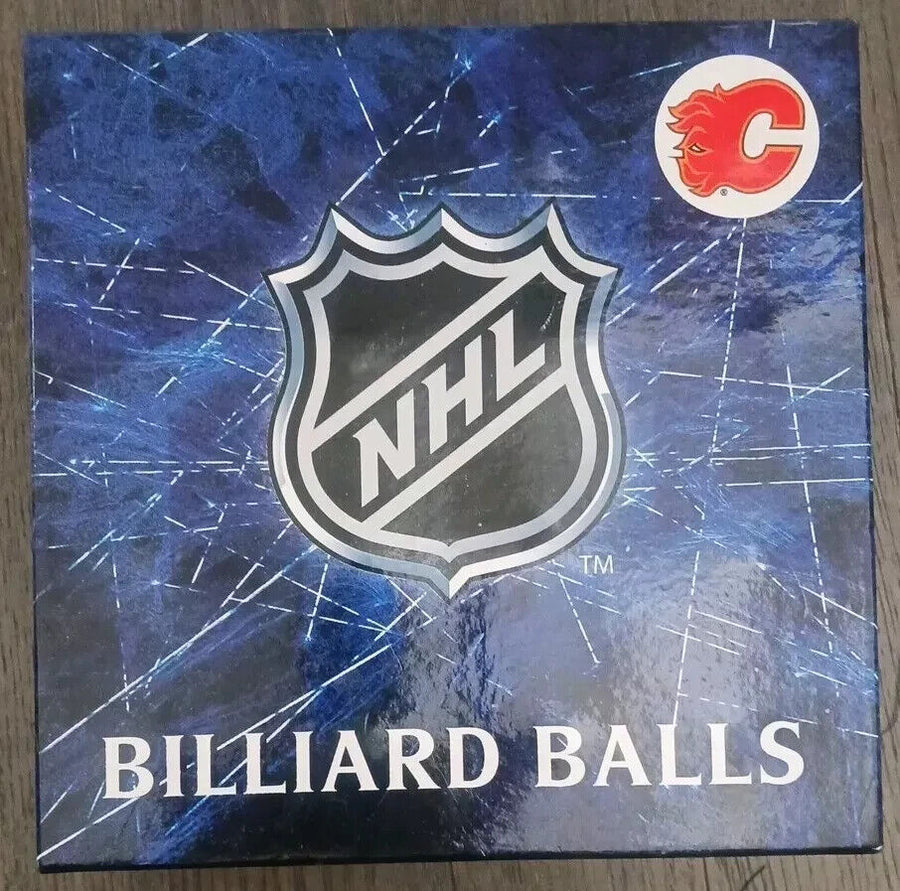 NHL Calgary Flames Billard Pool Balls