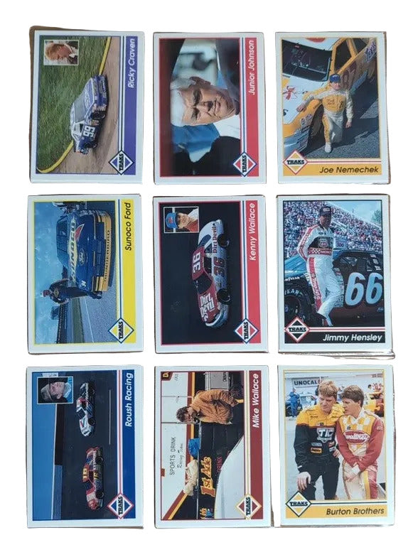1992 Traks Racing Machine Bonus 20 Card Set - Jeff Gordon Rookie Year