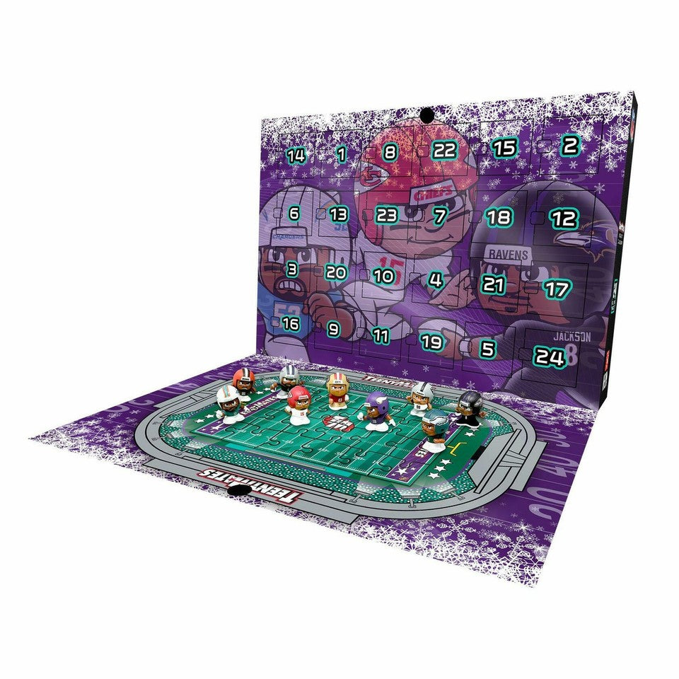 Party Animal NFL TeenyMates Advent Calendar