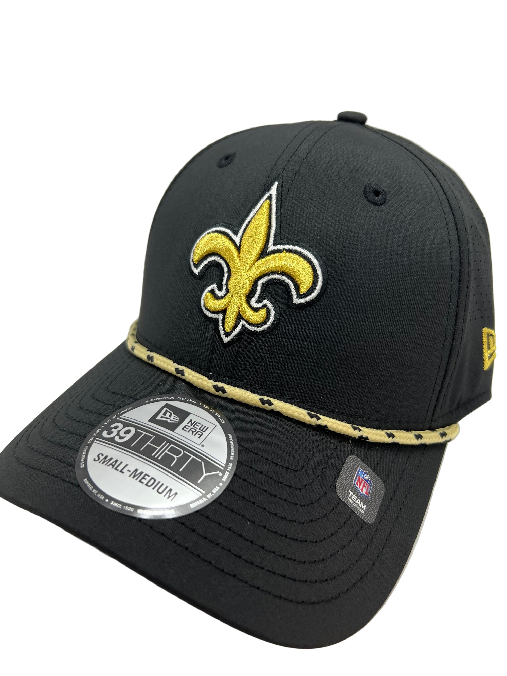 NFL New Orleans Saints 3930 New Era Performance with Rope Flex