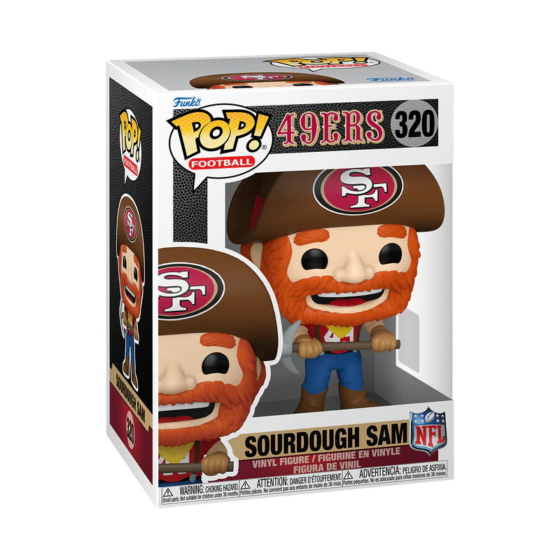 Funko POP NFL Mascot Sourdough Sam #320 San Francisco 49ers