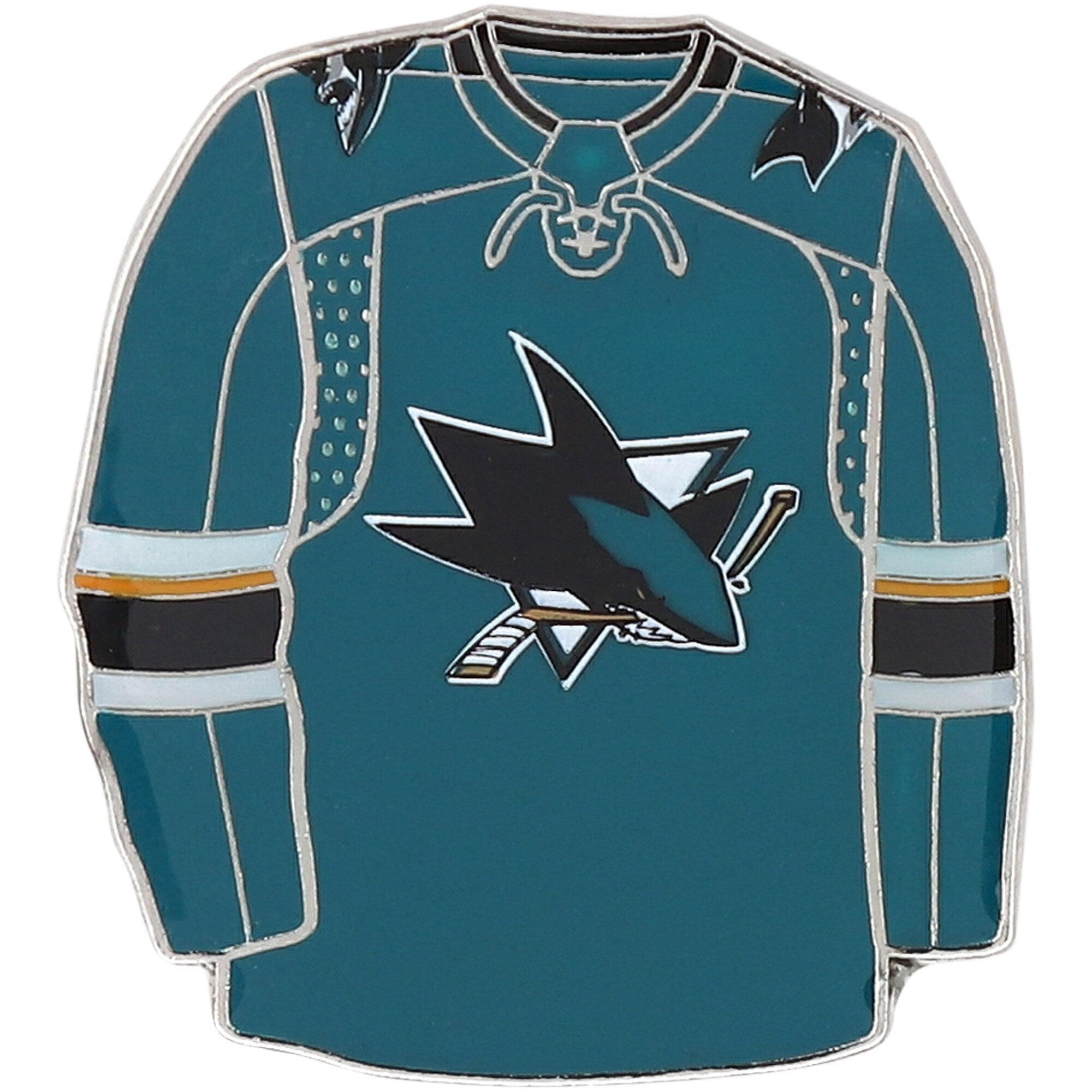 NHL- San Jose Sharks Jersey Pin