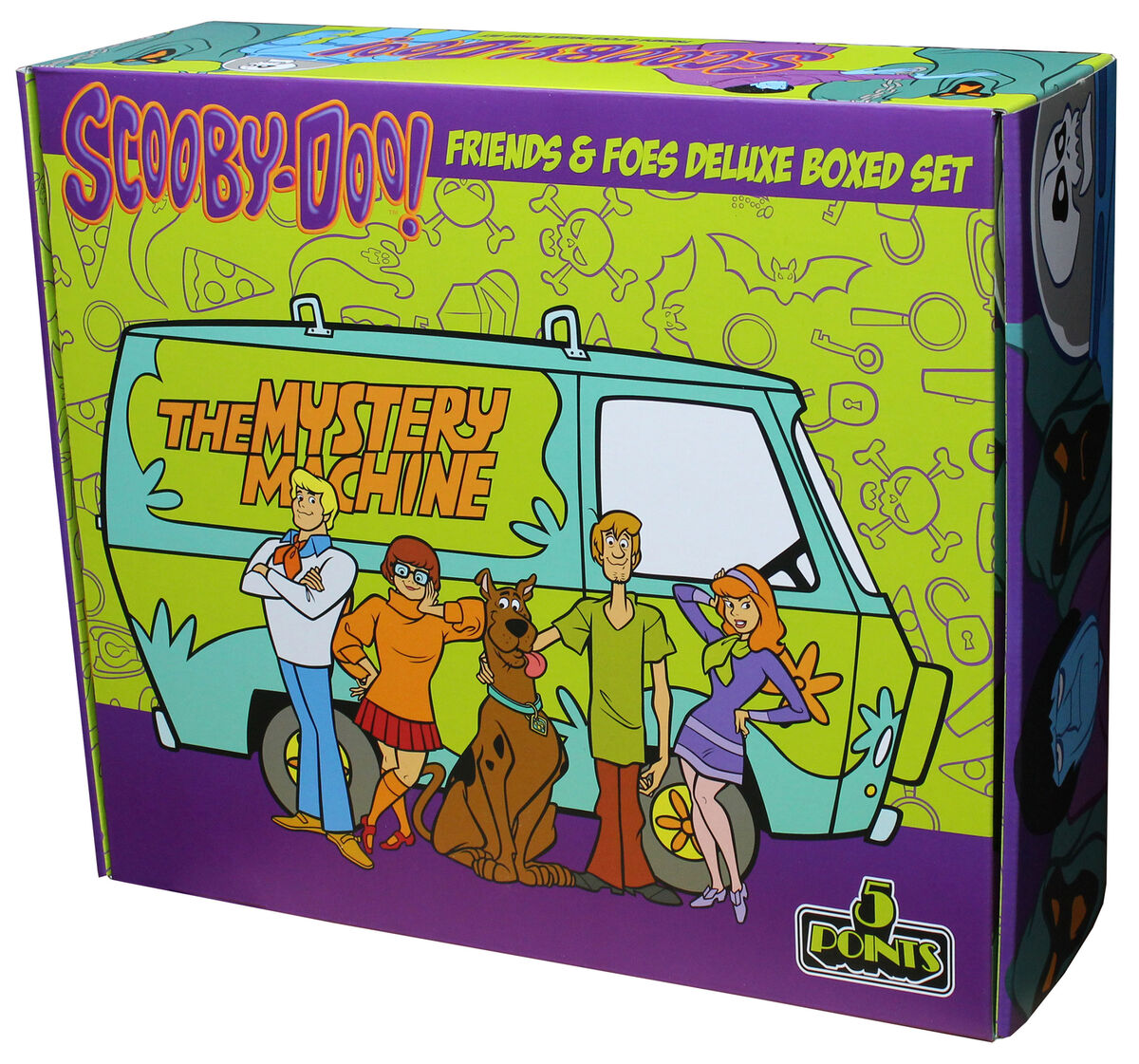 Scooby-Doo! Friends & Foes 5 Points Deluxe Boxed Set by Mezco Toyz