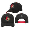 NHL Ottawa Senators Kids Precurve Snapback Hat