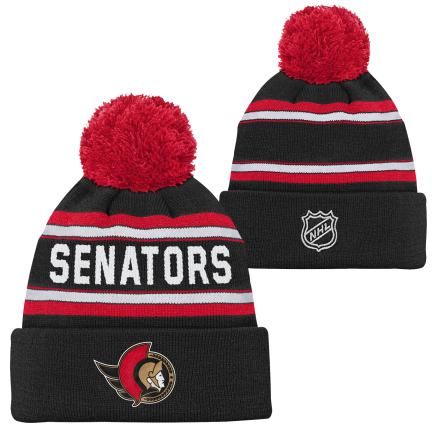 NHL Ottawa Senators Kids Wordark Toque with Pom