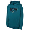 NHL San Jose Sharks Youth Extra Point Performance Hoodie