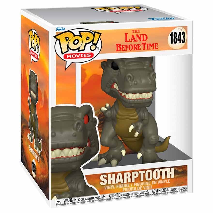Funko POP Sharptooth #1843  (6") The Land Before Time Movie