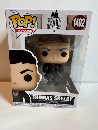 Funko POP Thomas Shelby #1402 CHASE- Peaky Blinders (missing CHASE sticker)