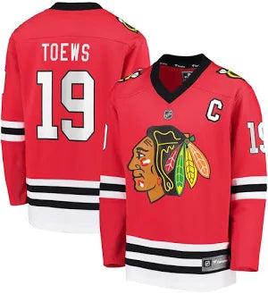NHL Chicago Blackhawks J. Toews #19 Youth Replica Reebok Jersey