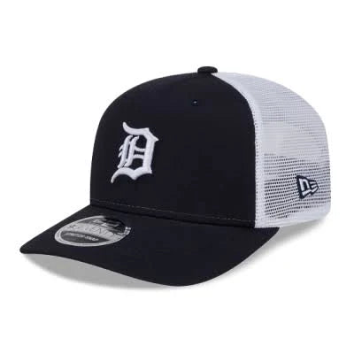 MLB - Detroit Tigers Navy and White Trucker 9Seventy Stretch Snap