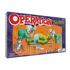 Dreamworks Shrek Operation Board Game