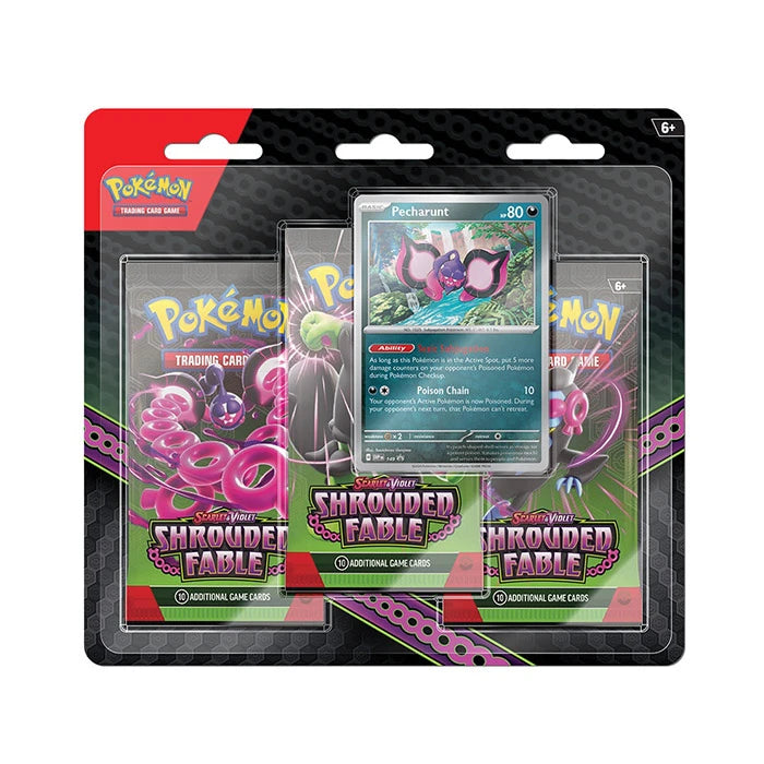 Pokemon Scarlet & Violet Shrouded Fable 3 pack Blister